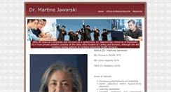 Desktop Screenshot of drjaworski.ca